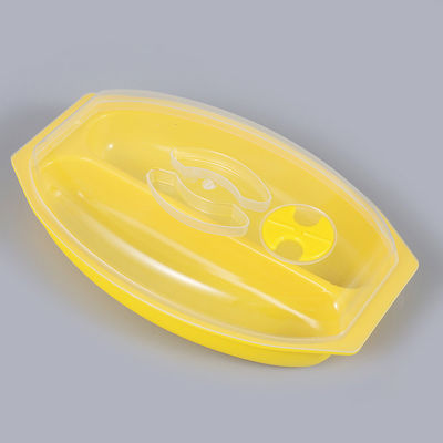 VAPORATEUR sans BPA Vapeur à micro-ondes Cuiseur de maïs et de pommes de terre Cuiseur de lave-vaisselle Couleur personnalisée