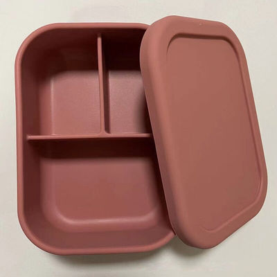 418g étanche aux fuites pour les enfants de la boîte à lunch en silicone avec couvercle Eco-friendly et facile à nettoyer