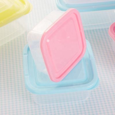 Récipients en plastique miniature pour réfrigérateur et micro-ondes
