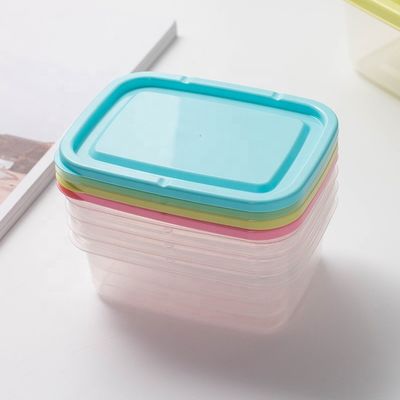 Récipients en plastique miniature pour réfrigérateur et micro-ondes