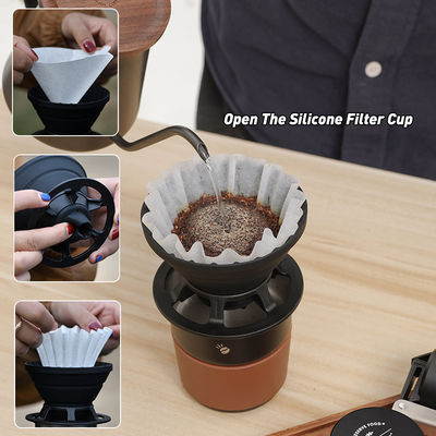 Convient et style de design européen Outdoor Portable pliable manuel broyeur de café ensembles