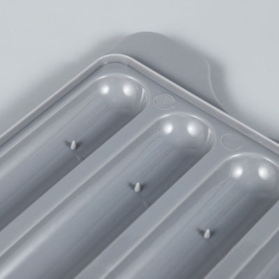 Cuisinière à vapeur en plastique sans BPA avec une couleur personnalisée et un compartiment à assiettes
