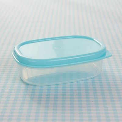 Solution de stockage alimentaire Organiseur de réfrigérateur en plastique rectangulaire transparent sans BPA
