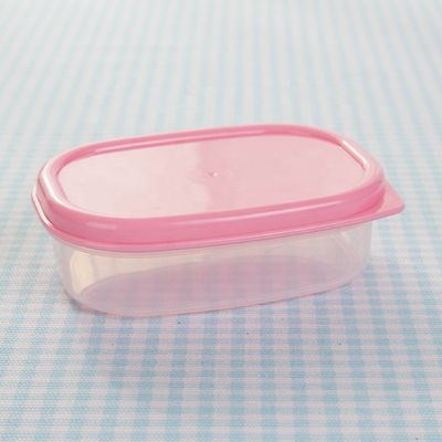 Solution de stockage alimentaire Organiseur de réfrigérateur en plastique rectangulaire transparent sans BPA
