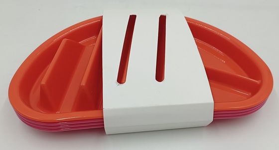 Lave-vaisselle durable, sans BPA et sans micro-ondes, Tacos en plastique pour retourner à l'école