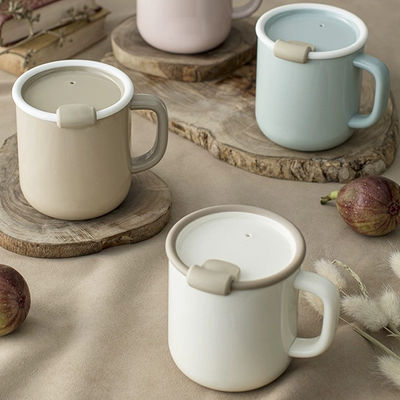 Bouteilles de café Bureau Table Top tasse de thé cadeau d'anniversaire 420ml avec conservation de la chaleur du couvercle