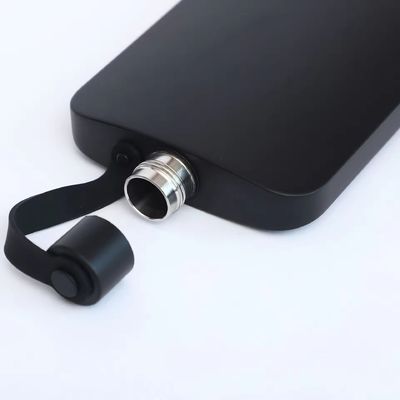 Activité en plein air de style américain 500ml Porte-feuille en acier inoxydable Bouteille de hanche avec logo personnalisé