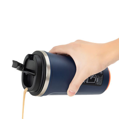 American Style 510ML tasse à logo personnalisée tasse à aspiration de café isolée personnalisée