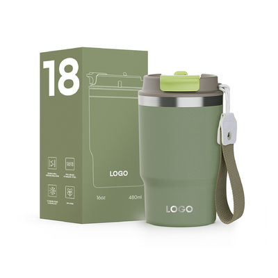 Coupe à café isolée sous vide, en acier inoxydable, sur mesure