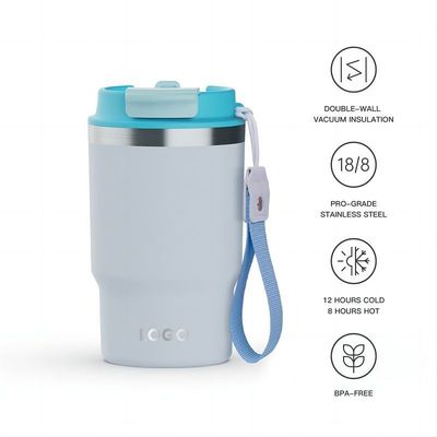 Coupe à café isolée sous vide, en acier inoxydable, sur mesure