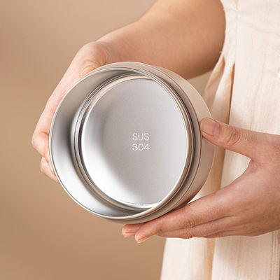 Boîte de déjeuner isolée en acier inoxydable en plastique écologique personnalisée pour le stockage des enfants