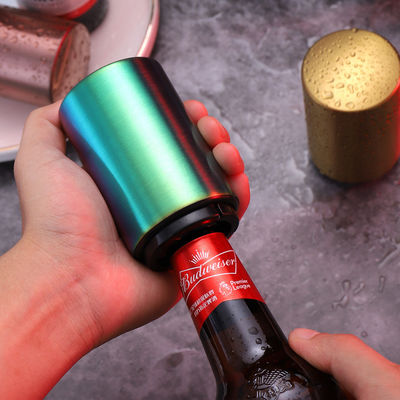 Ouvreuse automatique de bière en acier inoxydable sans dommages au couvercle et sans matériau