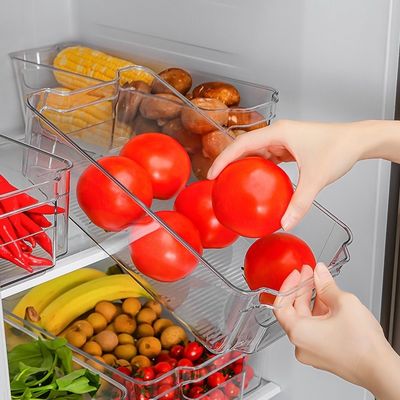 Contenant de cuisine en plastique carré pour le réfrigérateur