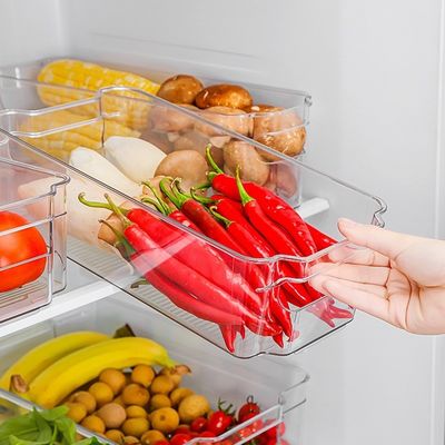 Contenant de cuisine en plastique carré pour le réfrigérateur