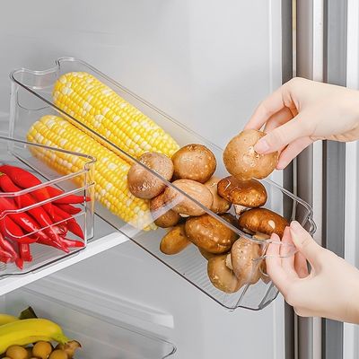 Contenant de cuisine en plastique carré pour le réfrigérateur