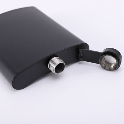 Portable en acier inoxydable de camping biberon étanche whisky cadeau ensemble pour le plaisir en plein air