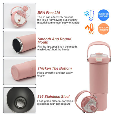 BPA libre 316 isolant en acier inoxydable et protection contre le froid