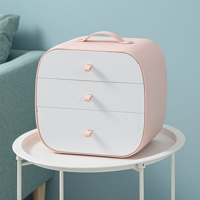 Solution de stockage pratique Boîte de rangement en plastique antipoussière pour sous-vêtements et chaussettes