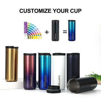 Cadeaux d'affaires 550 ml en acier inoxydable isolation sous vide tasse de voyage avec couvercle étanche