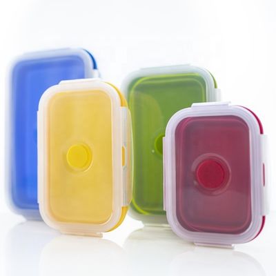 Une boîte à micro-ondes écologique de silicone pour les enfants