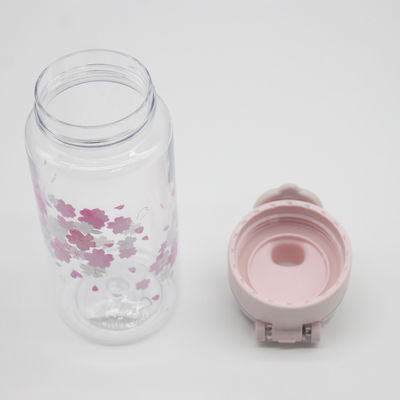 Bouteille d'eau sans BPA de 500 ml SK pour les enfants boissons directes en plastique personnalisable