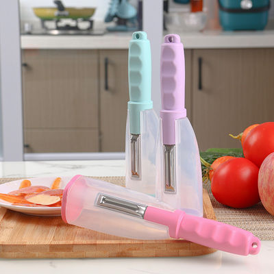 Peelers Zesters Outil de stockage portable pour la préparation durable de fruits et légumes