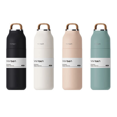 Applicable 12 oz Couvercle peut être utilisé comme tasse à boire pour bouteille d'eau en acier inoxydable