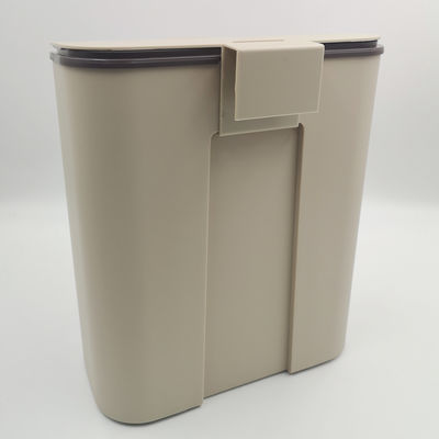Couverture en rouleau Type de stockage monté sur le mur Seau poubelle Boîte à ordures en plastique Résidu