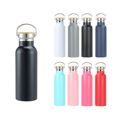 Bouteilles isolantes sous vide de 500 ml/750 ml en acier inoxydable à double paroi durable