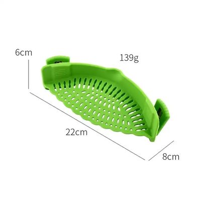 Filtre à pinceau et filtre à pâtes flexibles en silicone