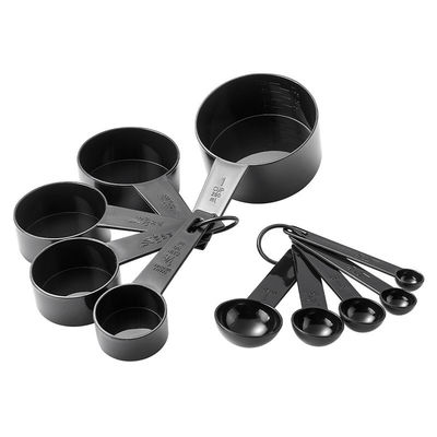 Outils de mesure Coupe de mesure en plastique professionnelle avec cuillère à café Ensemble de 5 100g