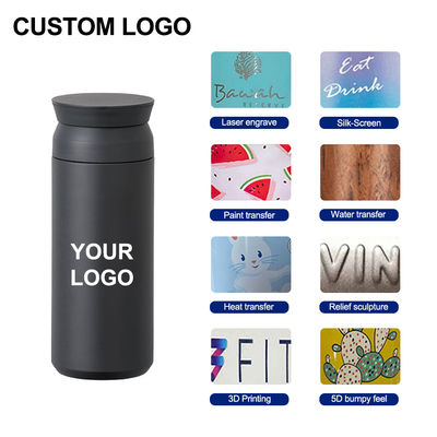 350 ml 500 ml Double paroi du café de voyage tumbler avec la poignée de revêtement sous vide isolé