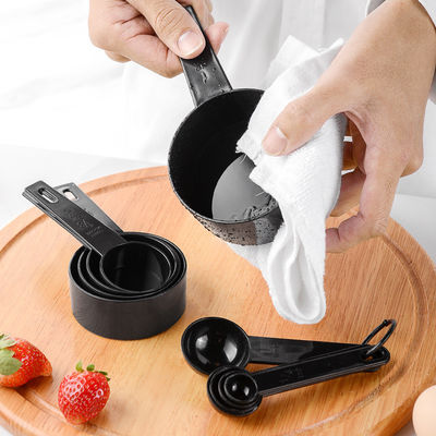 Outils de mesure Coupe de mesure en plastique professionnelle avec cuillère à café Ensemble de 5 100g