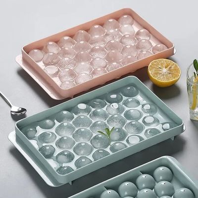 Plateau de glace circulaire sans BPA pour congélateur petit plateau de glace rond plateau de glace rond