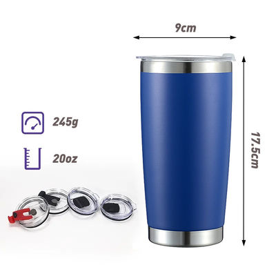 L'occasion de voyager 20 oz évier de café isolé avec double paroi en acier inoxydable personnalisé