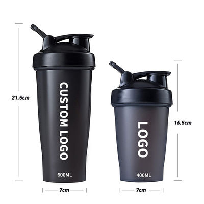 Bouteille de shaking de protéines sans BPA de qualité alimentaire de type PP