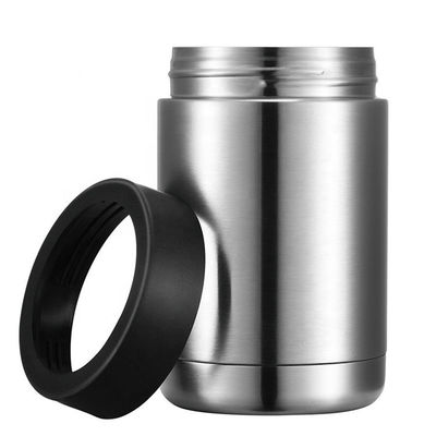Un refroidisseur de bière en acier inoxydable à double paroi de 12 oz personnalisé pour les besoins des clients