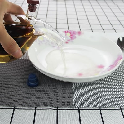 Convient verre 2 en 1 séparateur de l'huile et de l'eau sauce pot pour la cuisine 350ml 100ml Capacité