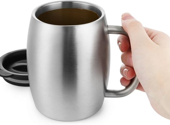 Europe Style de conception Custom OEM Type de verre à double paroi tasse de bière en acier inoxydable