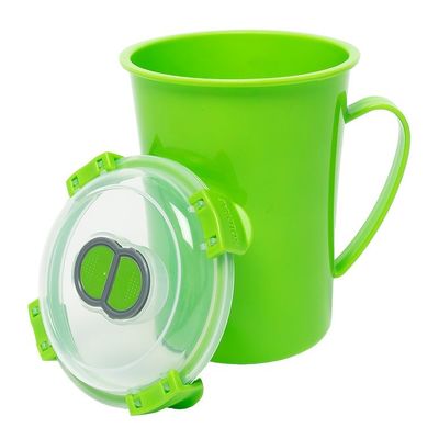 Bouteille de soupe de collecte de micro-ondes sans BPA personnalisée pour les aliments avec couvercle et conduit de décharge de vapeur