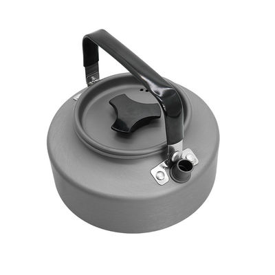 1.1L bouilloire de thé de camping portable bouilloires d'eau en alliage d'aluminium pour randonnée et camping