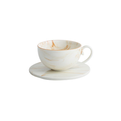 Vaisselle de cuisine en plaque de porcelaine beige pour le dîner et les cadeaux d'occasion