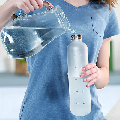 Bouteille d'eau de motivation 32 oz BPA gratuit pour les sports et les activités de plein air
