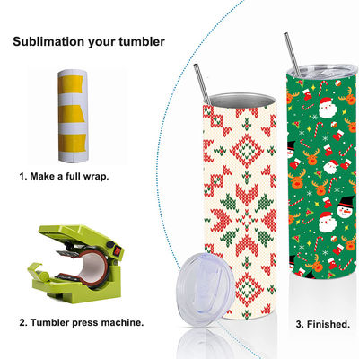 15 oz en acier inoxydable double paroi isolée sublimation Tumbler pour les cadeaux personnalisés