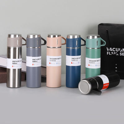 Bouteille isolée sous vide en acier inoxydable, conçue pour les adultes.