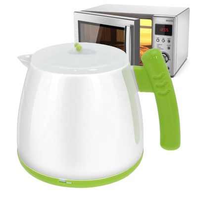 Cuisinière à micro-ondes sans BPA Bouilloire à eau chaude en plastique