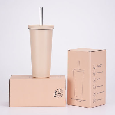 16oz 24oz Taille personnalisée DIY tasse à café Voyage tasse à eau double paroi en acier inoxydable Tumbler