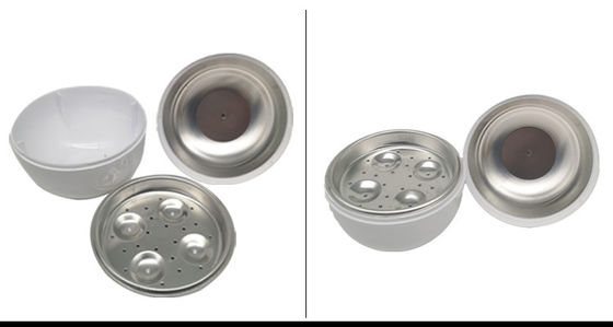Compacte et polyvalent chaudière à micro-ondes en plastique sans BPA pour œufs