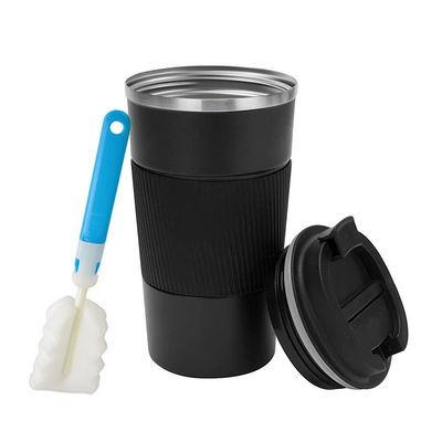 Tumbler de logo personnalisé en acier inoxydable de type métallique pour les voyages écosystémiques