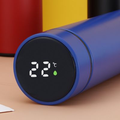 Flacon à vide numérique intelligent avec affichage de température LED Bouteille d'eau personnalisée